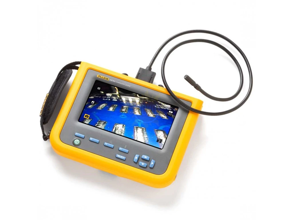 Fluke DS703 FC - диагностический видеоскоп высокого разрешения с функцией Fluke Connect